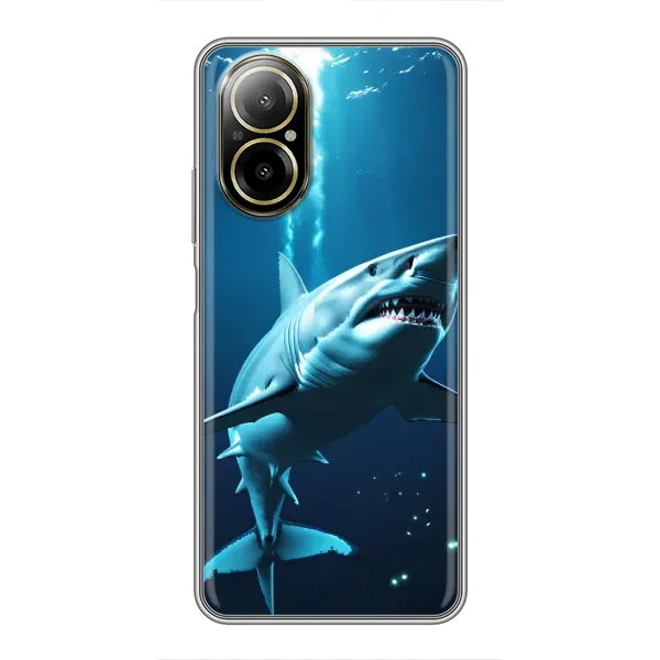 Чохол з принтом «Акула під водою» для Realme C67