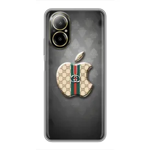 Чохол з принтом «Apple gucci» для Realme C67