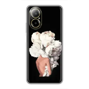 Чехлы (ART) Цветы на Realme C67 (VPrint)