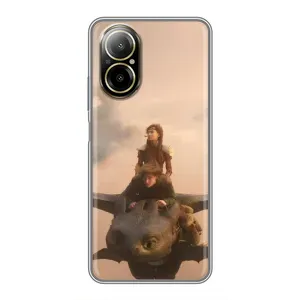 Чохол як приборкати дракона на Realme C67 (Фільм дракон)