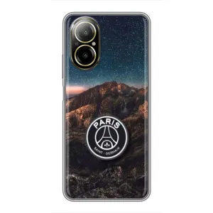 Чохли PSG для Realme C67 (AlphaPrint) (ФК ПСЖ)
