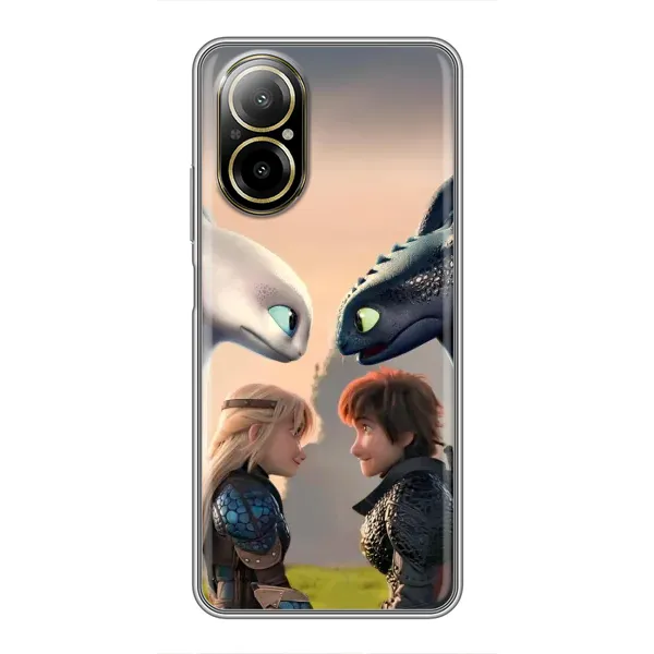 Чехол с принтом «Иккинг и Астрид» для Realme C67 Чехол с принтом «Иккинг и Астрид» для Realme C67