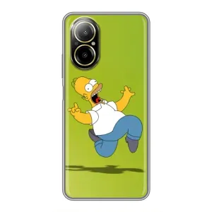 Чjхол з Сімпсонами для Realme C67 (VPrint) (Гомер Сімпсон)