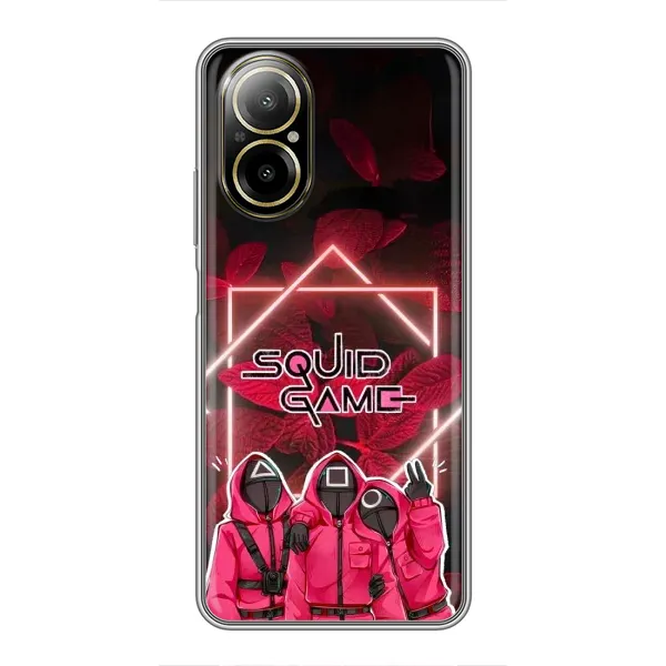 Чохол з принтом «Охоронці Гра кальмара» для Realme C67 Чохол з принтом «Охоронці Гра кальмара» для Realme C67