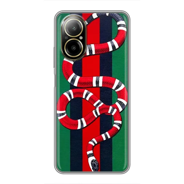 Чохол з принтом «Gucci змія» для Realme C67