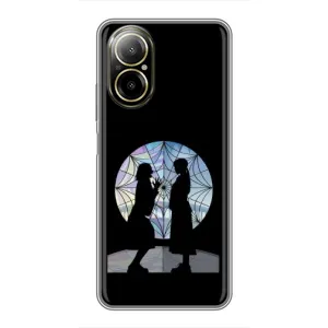 Чохли Венсдей на Realme C67 Уенсдей (AlphaPrint) (кімната Венздей)