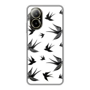 Чехол с птицами на Realme C67 (VPrint)