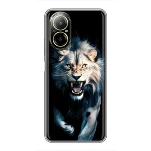 Чохол з принтом «Лев у темряві» для Realme C67