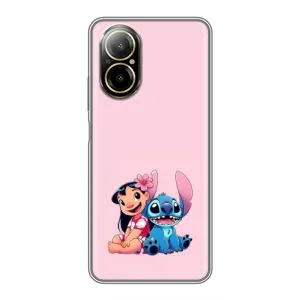 Чохол з принтом Стіч на Realme C67 (Ліло і Стіч)