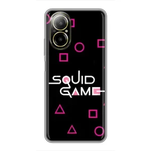 Чохол Гра в кальмара для Realme C67 (Патерн Гра кальмара)