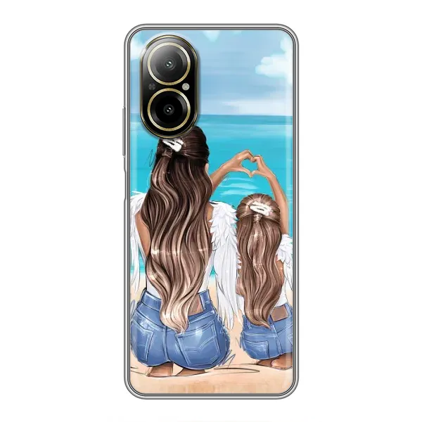 Чехол с принтом «Мама с доченькой» для Realme C67 Чехол с принтом «Мама с доченькой» для Realme C67