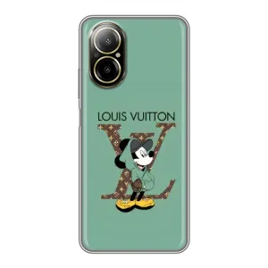 Чохли Луі Вітон для Realme C67 (AlphaPrint - LOUIS VUITTON) (Міккі Маус LV)