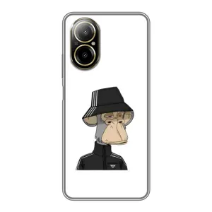 Чохли з Мавпами NFT для Realme C67 (AlphaPrint) (мавпа NFT Adidas)