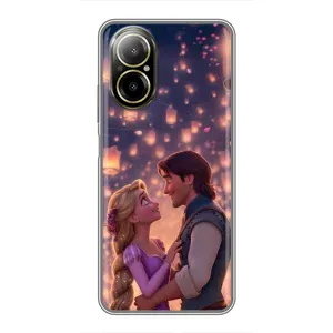 Чохол Рапунцель для Realme C67 (Принцеса та принц)