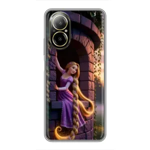 Чохол Рапунцель для Realme C67 (Рапунцель на вежі)