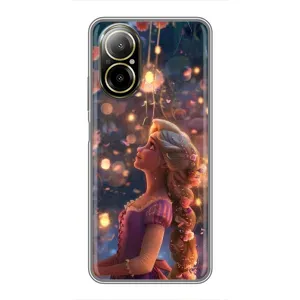 Чохол Рапунцель для Realme C67 (Рапунцель ліхтарики)