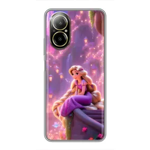 Чохол Рапунцель для Realme C67 (Рапунцель у замку)