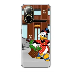 Чехлы для Realme C67 - Скрудж МакДак Louis Vuitton (PREMIUMPrint) (Скрудж ЛВ)