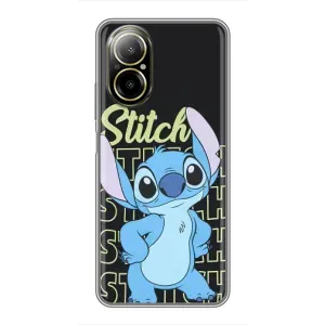 Чохол з принтом Стіч на Realme C67 (Stitch 626)