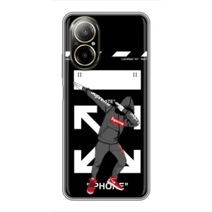 Чехол для Realme C67 с картинкой Supreme (AlphaPrint)