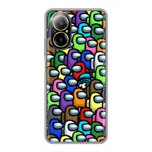Чехол Амонг Ас для Realme C67 (AlphaPrint) (Убит)