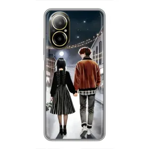 Чохол з дизайном Венздей 2 на Realme C67 (Венздей та Тайлер)