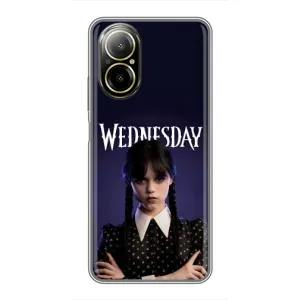 Чохли Венсдей на Realme C67 Уенсдей (AlphaPrint) (Wednesday)