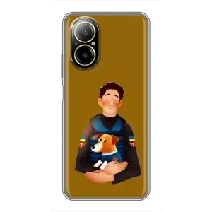 Чехлы с картинкой собаки Патрон для Realme C67 (AlphaPrint) (ЗСУ Патрон)