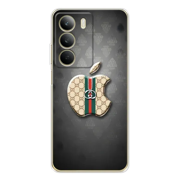 Чохол з принтом «Apple gucci» для Realme C71 Чохол з принтом «Apple gucci» для Realme C71