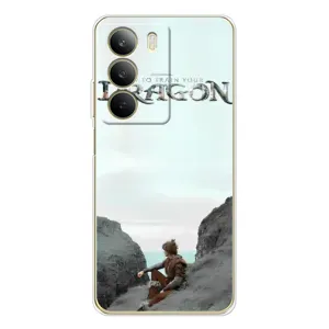 Чохол як приборкати дракона на Realme C71 (Дракон лого)