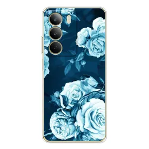 Чехлы (ART) Цветы на Realme C71 (VPrint) (Блактині бутони)