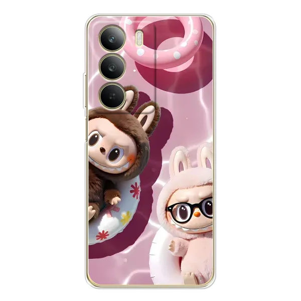 Чехол с принтом «Игрушка Лабубу» для Realme C71 Чехол с принтом «Игрушка Лабубу» для Realme C71