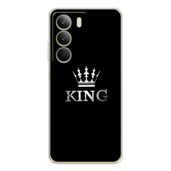 Чохол з принтом «KING» для Realme C71 Чохол з принтом «KING» для Realme C71