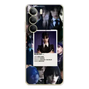 Чохли Венсдей на Realme C71 Уенсдей (AlphaPrint) (колаж Венздей)