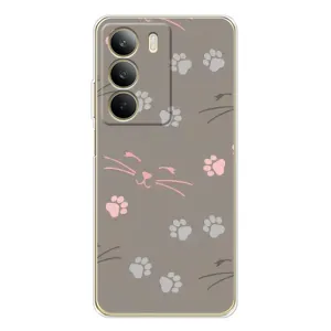 Чохол з принтом «Лапи і вуса» для Realme C71