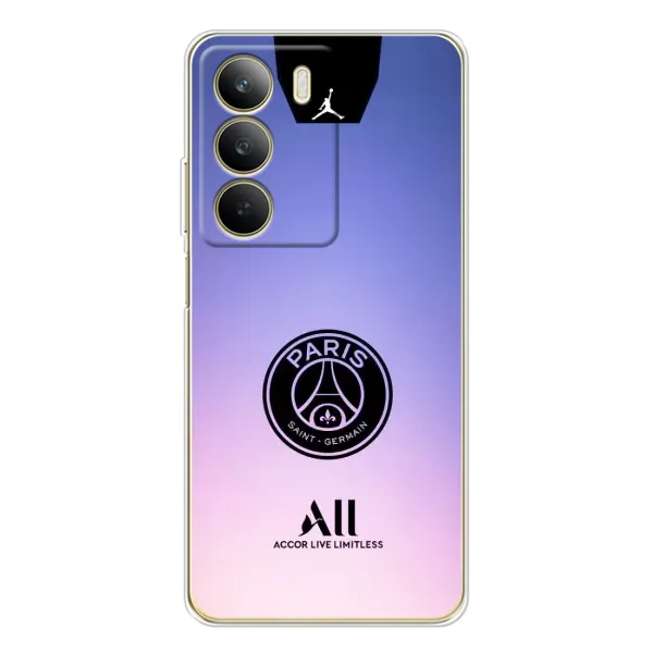 Чохол з принтом «лого PSG» для Realme C71 Чохол з принтом «лого PSG» для Realme C71