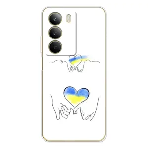 Чохол для Патріота України Realme C71 - (AlphaPrint) (Мир Україні)
