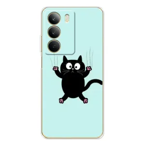 Чехол с принтом «Падающий кот» для Realme C71