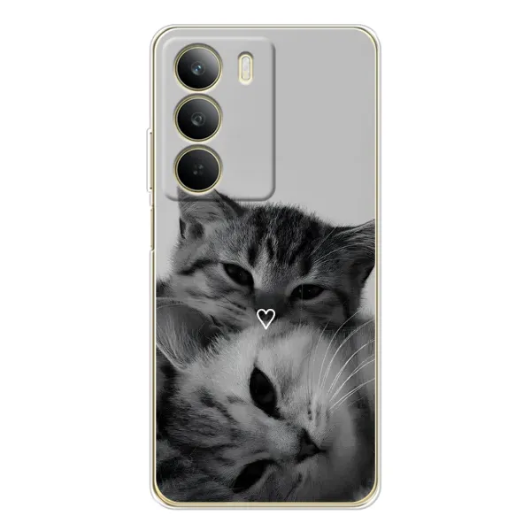 Чохол з принтом «Пара котів» для Realme C71 Чохол з принтом «Пара котів» для Realme C71