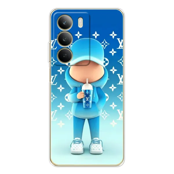 Чехол с принтом «Парень LV» для Realme C71