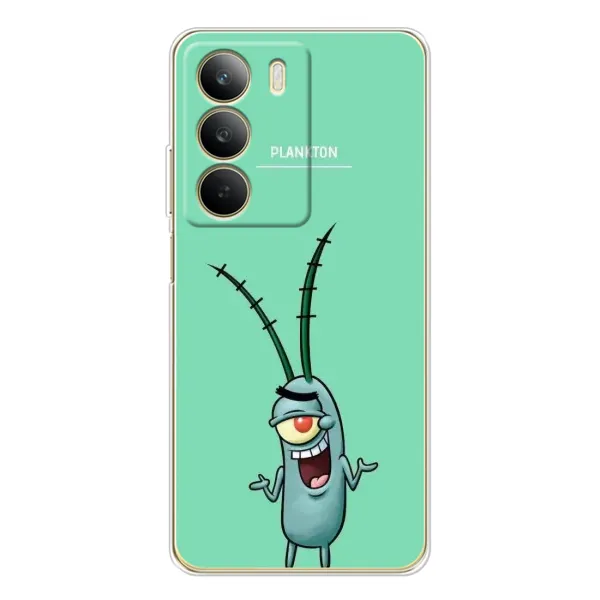 Чохол з принтом «Персонаж Планктон» для Realme C71