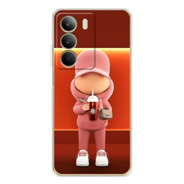 Чехол с принтом «С Кофе» для Realme C71