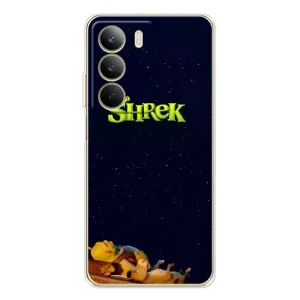 Чохол з мультфільмом Шрек на Realme C71 (Відпочиваючий Шрек)