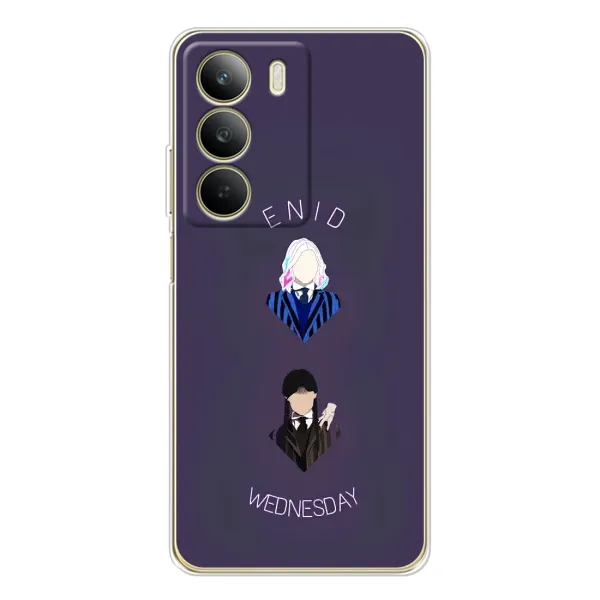 Чехол с принтом «Уэнздей и подруга» для Realme C71 Чехол с принтом «Уэнздей и подруга» для Realme C71