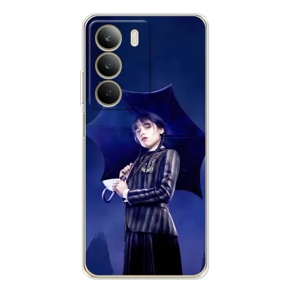 Чехол с принтом «Уэнздей с зонтом» для Realme C71 Чехол с принтом «Уэнздей с зонтом» для Realme C71
