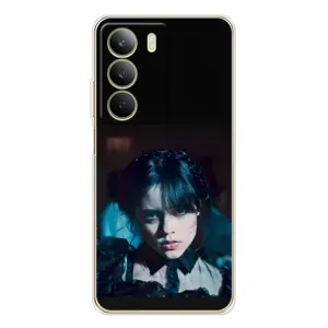 Чохли Венсдей на Realme C71 Уенсдей (AlphaPrint) (погляд Венздей)