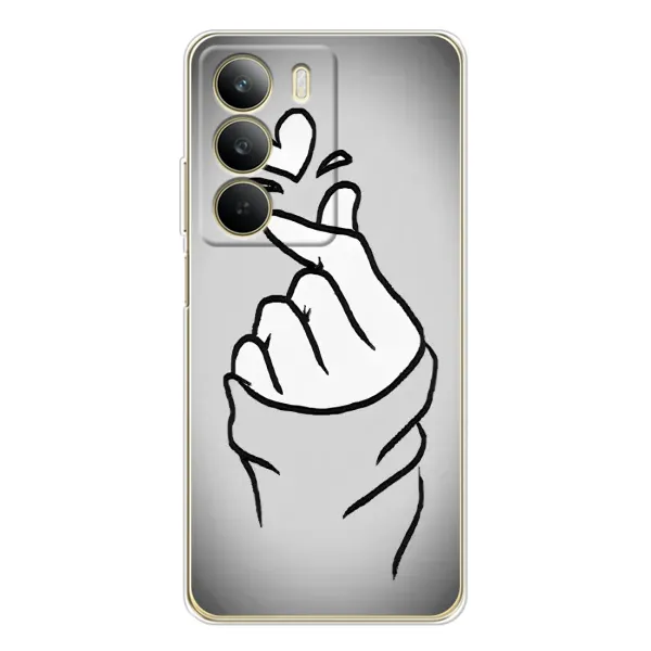 Чохол з принтом «Значок Love» для Realme C71 Чохол з принтом «Значок Love» для Realme C71