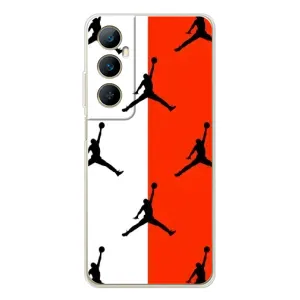 Чохли для Realme C75 - з картинкою JORDAN (AlphaPrint) (Лого Джордан)