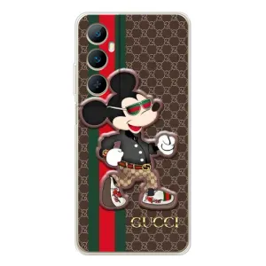 Чохли GUCCI для Реалмі С75 (AlphaPrint) (Маус Гуччі)