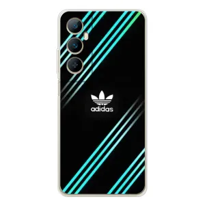 Чохли Адидас для Realme C76 (AlphaPrint) (Адідас з полосами)